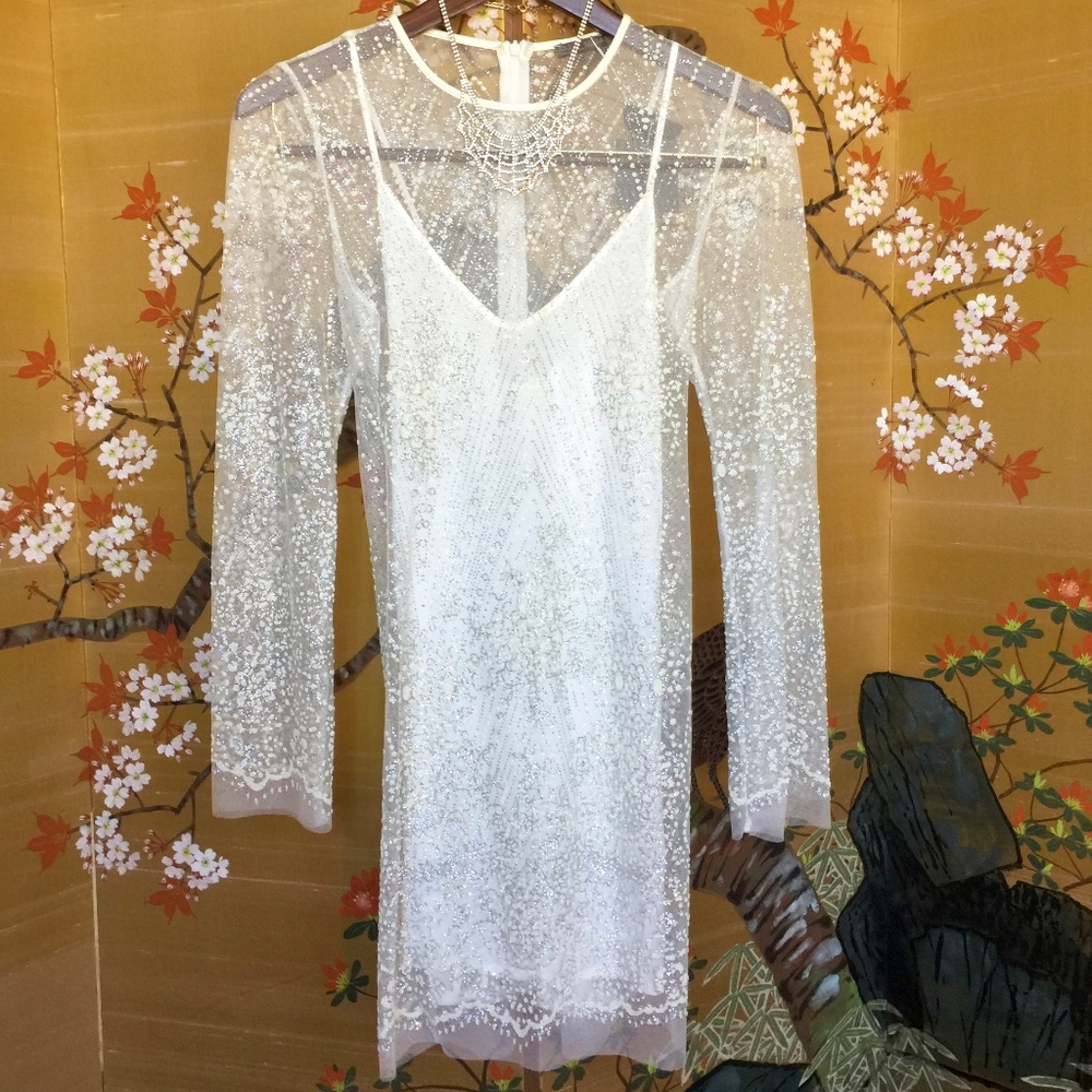 NEW ZARA "W/B Special Collection" Party Dress SZ.S